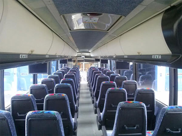 Charter Bus Interior